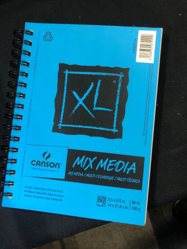 Photo 2 of Canson XL Series Mix Media Pad 5-1/2 x 8-1/2"
