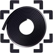 Photo 1 of Baby Proofing Edge and Corner Guards 10 Piece Furniture Safety Set, Black