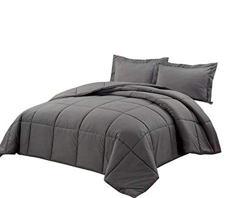 Photo 1 of Chezmoi Collection 3-Piece Down Alternative Comforter Set
