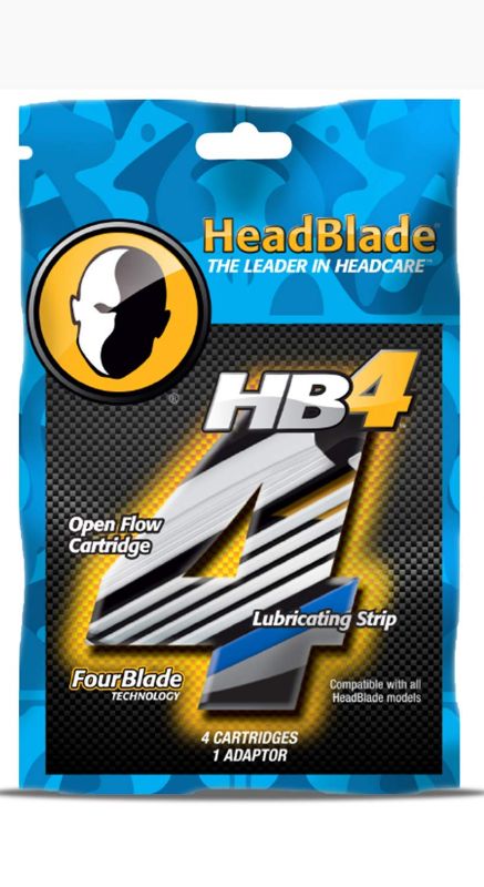 Photo 1 of 

HeadBlade Men's HB4 Refill Shaving Razor Blades (4 Blades)