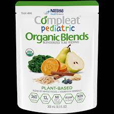 Photo 1 of Compleat Pediatric Organic Blends Plant-Based Tube Feeding, 10.1 oz exp 7/22(4)