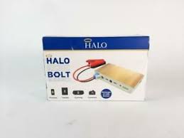 Photo 1 of HALO Bolt 58830 mWh Charger Car Jump Starter with AC Outlet/Car Charger FACTORY SEALED BRAND NEW 