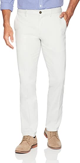 Photo 1 of Amazon Essentials Men's Slim-fit Wrinkle-Resistant Flat-Front Chino Pant
 SIZE 35X32