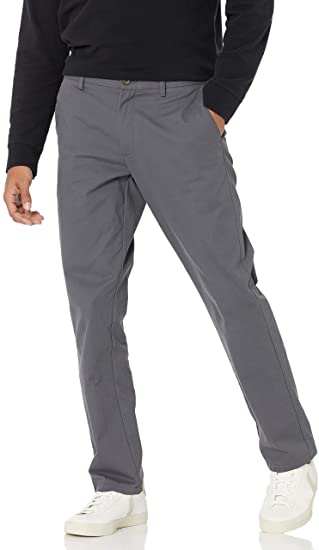 Photo 1 of Amazon Essentials Men's Slim-fit Wrinkle-Resistant Flat-Front Chino Pant
SIZE 28X28 