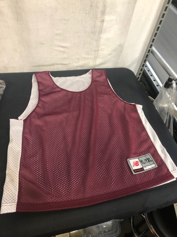 Photo 1 of CHILDREN'S NEW BALANCE REVERSIBLE JERSEY, SIZE L/XL