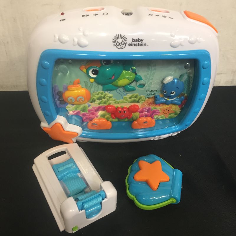 Photo 3 of Baby Einstein Sea Dreams Soother Musical Crib Toy and Sound Machine, Newborns Plus------batteries not included 
