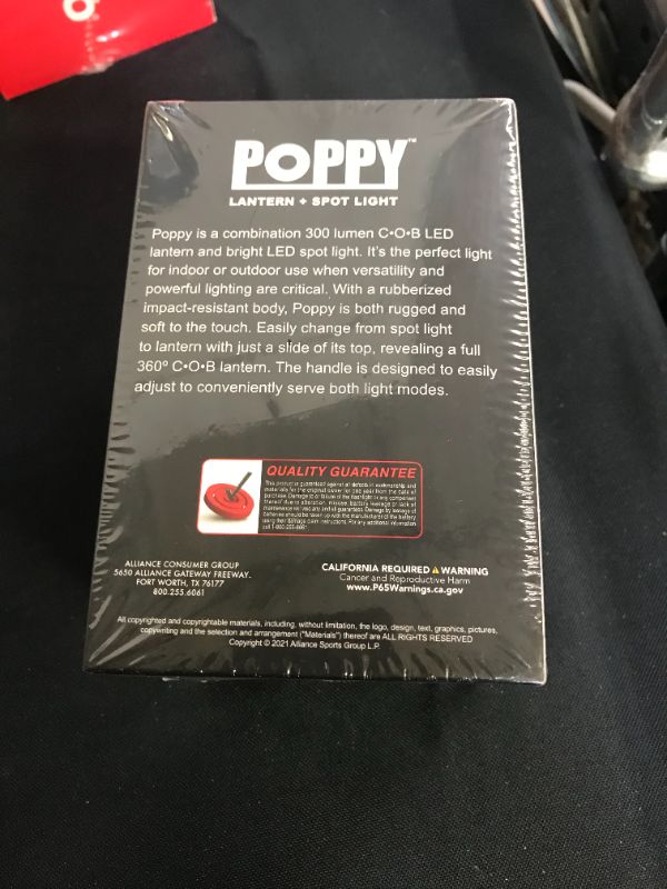 Photo 6 of 3005929 Poppy LED Pop up Lantern & Spotlight, Gray - 300 Lumen
(factory sealed)(opened to take photos)