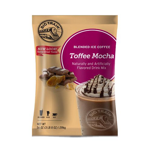 Photo 1 of 
Big Train Blended Ice Coffee, Toffee Mocha, Powdered Instant Coffee Drink Mix, 3 Pound (Packaging May Vary)
EXP MAY 11 2022