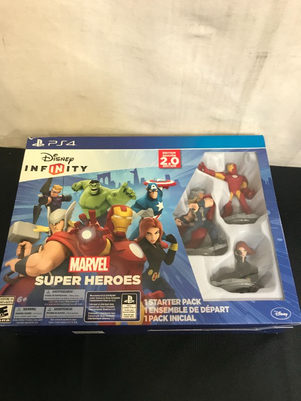 Photo 3 of Disney Infinity: Marvel Super Heroes Starter Pack Ps4 by Ps4( FACTORY SEALED)
