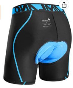 Photo 1 of Valano Men’s Cycling Shorts Bike Underwear 3D Padded, Bicycle MTB Liner Mountain Shorts for Cycle Riding Biker, UPF50+
size 3 XL