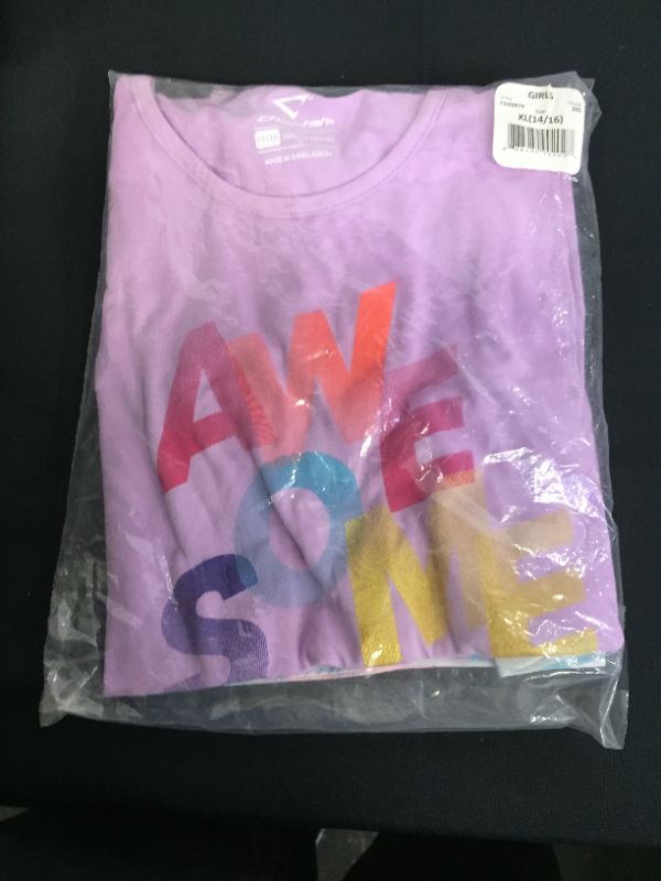 Photo 1 of kids size 14/16  2pc set shirt with shorts 