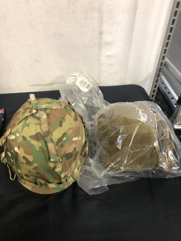 Photo 2 of Kids Multi Cam Combat Vest & Camo Helmet, With Free Dog Tags, Age 5-12 by KAS
