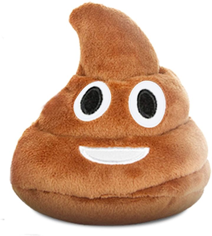 Photo 1 of Poop Emoji Farting Plush Toy - Makes 7 Funny Fart Sounds – Easter Basket Stuffers for Teens Boys & Girls - Squeeze to Hear Him Fart - Fun Dog Toy - Gag Gifts for Kids - Measures a Super Cute 4 x 4.5"
