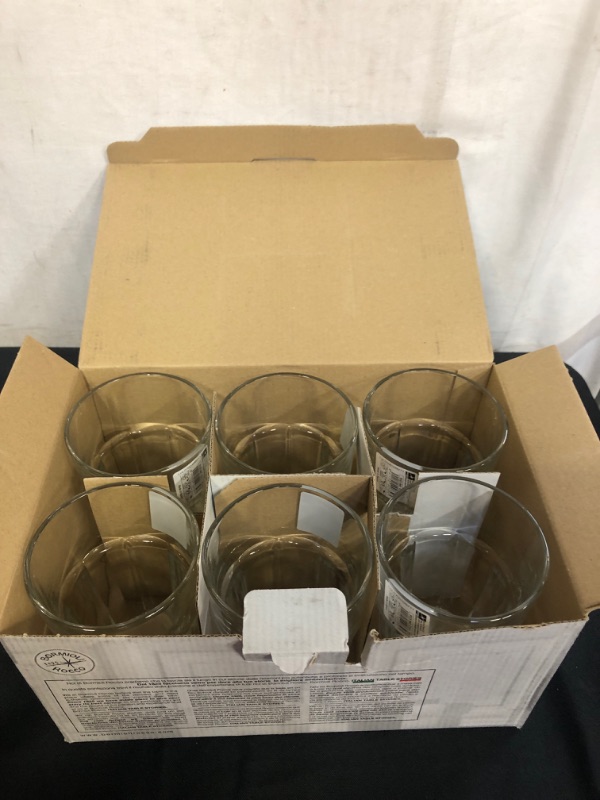 Photo 2 of Bormioli Rocco Rock Bar Stackable 16oz Cooler Glass - Set of 6

