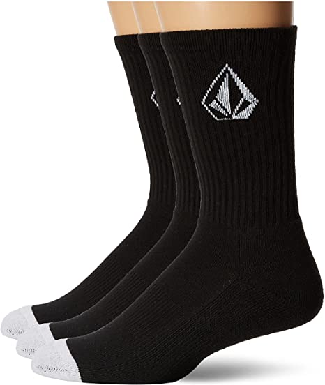 Photo 1 of Volcom Men's Mens Full Stone Socks 3-Pack
 SIZE UNKNOWN 