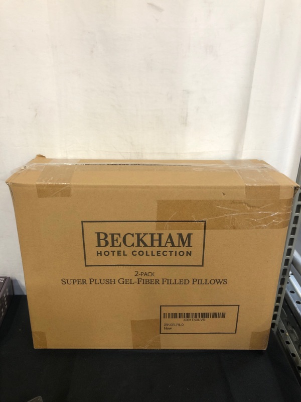 Photo 2 of Beckham Hotel Collection Bed Pillows for Sleeping - Queen Size, Set of 2 - Cooling, Luxury Gel Pillow for Back, Stomach or Side Sleepers
