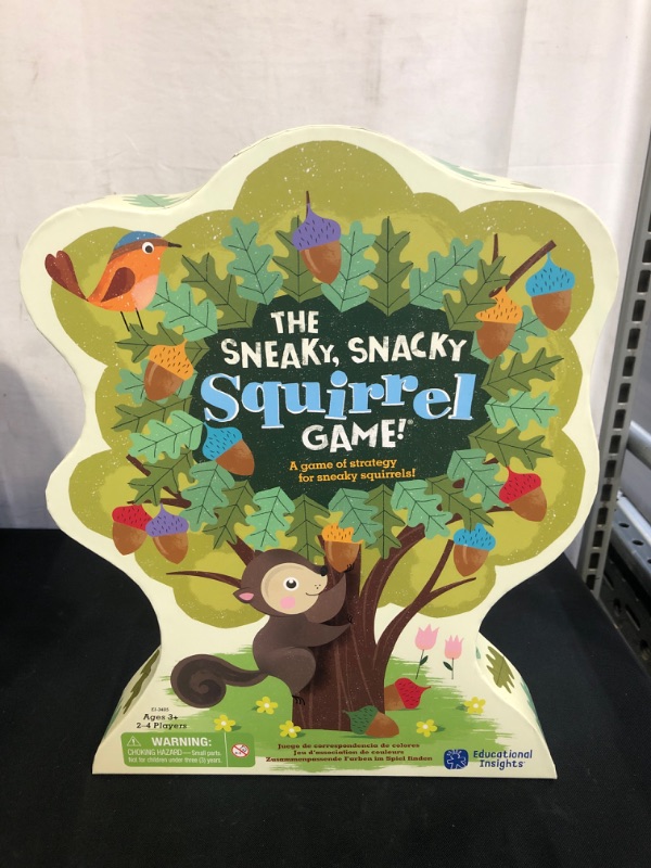 Photo 2 of Educational Insights The Sneaky, Snacky Squirrel Game & Shelby's Snack Shack Game. Preschool Board Games, Practice Color Recognition, Counting & Fine Motor Skills
