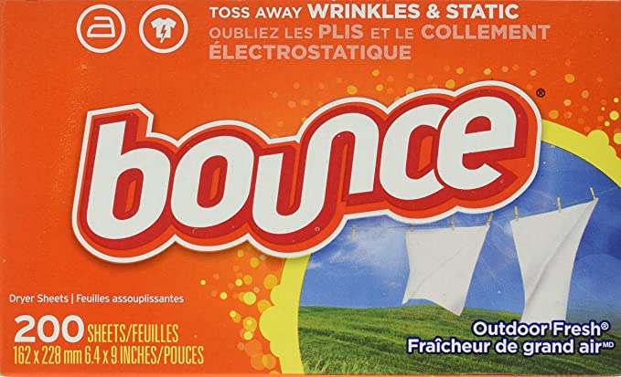 Photo 1 of Bounce Fabric Softener Dryer Sheets, Outdoor Fresh Scent, 200 Count - Packaging May Vary
