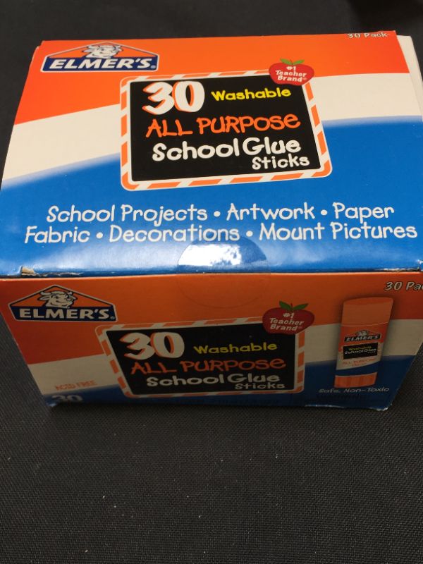 Photo 3 of Elmer's E556 Washable School Glue Sticks, 30 Count 
