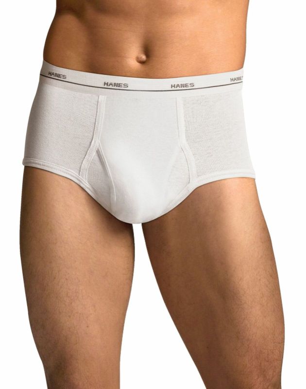 Photo 1 of Men's ComfortSoft White Briefs, 7 + 1 Bonus Pack E216 M
