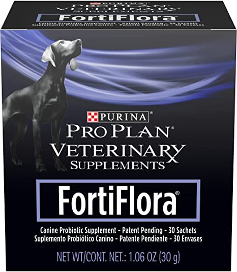 Photo 1 of Purina FortiFlora Probiotics for Dogs, Pro Plan Veterinary Supplements Powder Probiotic Dog Supplement – 30 ct. box best by 03.2023