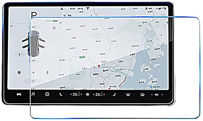 Photo 1 of BestProtection Model 3/Y Screen Protector Model 3 Model Y 15" Control Touchscreen Car Navigation Touch Screen Protector Tempered Glass 9H Anti-Scratch and Shock Resistant for Model 3 Screen Protector (FACTORY SEALED)
