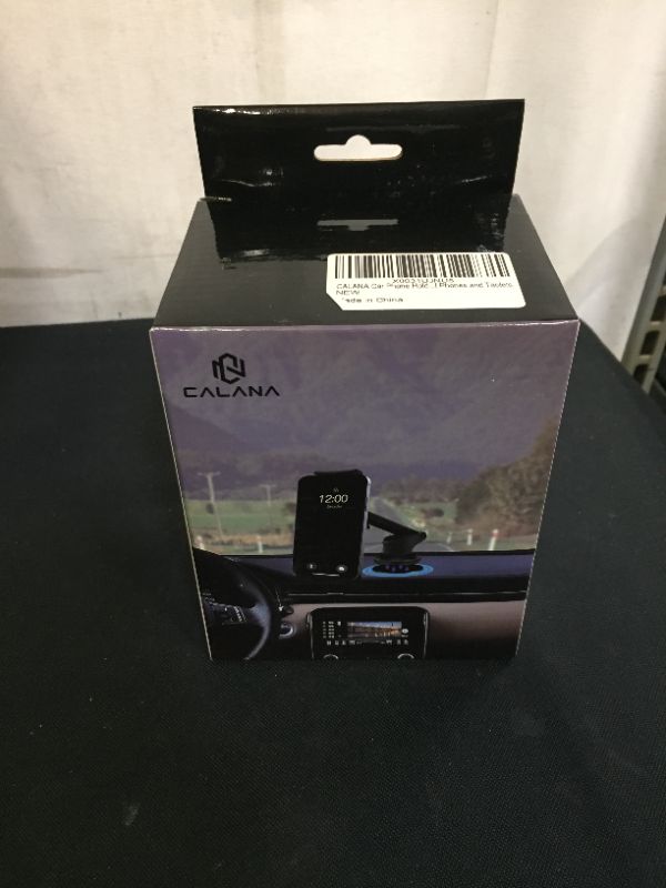 Photo 1 of CALANA Car Phone Holder Mount, Universal Hands Free Phone Mount for Dashboard, Strong Suction Anti-Shake Phone Holder for Mobile All Phones and Tablets.
