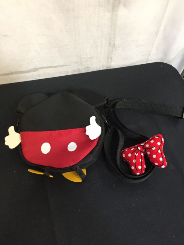 Photo 2 of RARITYUS Cute Bowknot Crossbody Bag Cartoon Shoulder Purse Wallet with Mouse Ears for Boys Girls Kids Toddlers
