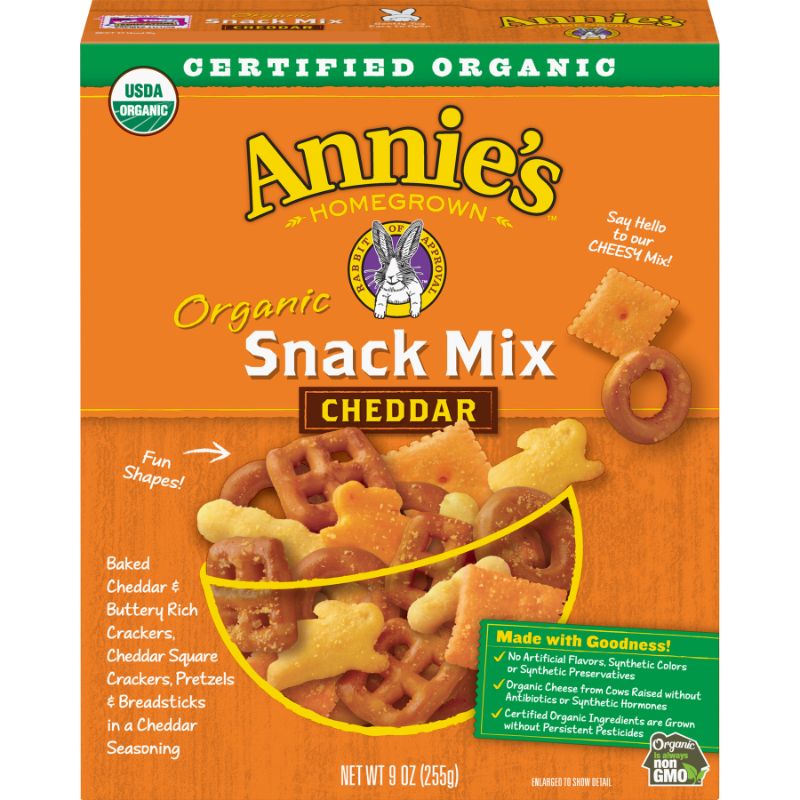 Photo 1 of 23510 Organic Bunnies Cheddar Snack Mix, EXP 05/04/22, 3 COUNT 