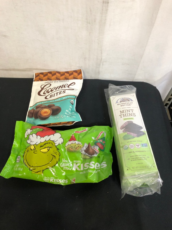 Photo 1 of 3PC LOT, VARIOUS CHOCOLATE ITEMS, EXP 11/22