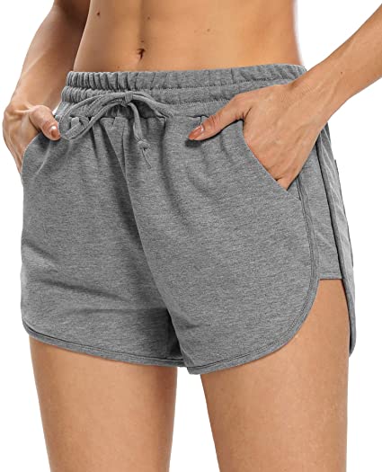 Photo 1 of LEXISLOVE Womens Yoga Shorts Loose Comfy Drawstring Lounge Pajamas Running Workout Athletic Sweat Shorts with Pockets
 SIZE XL 