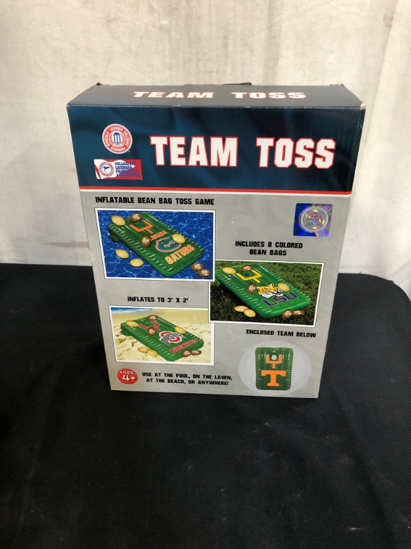 Photo 1 of Fremont Die NCAA Tennessee Volunteers Team Toss Game, 24" X 36", 24" X 36, Green/Team Colors
