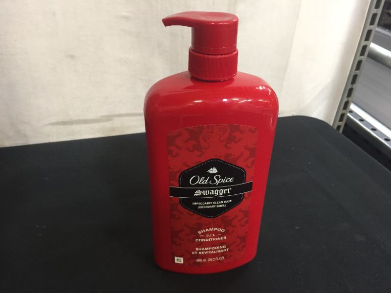 Photo 2 of 1 pc Old Spice Swagger 2-in-1 Shampoo and Conditioner Twin Pack - 58.4 fl oz

