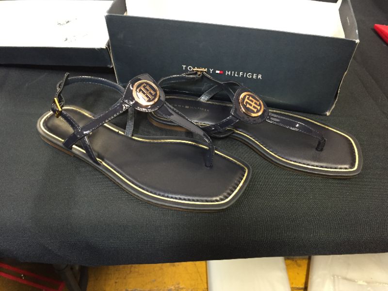 Photo 3 of Tommy Hilfiger Women's Bennia Flat Sandal (Women's Size 9M)