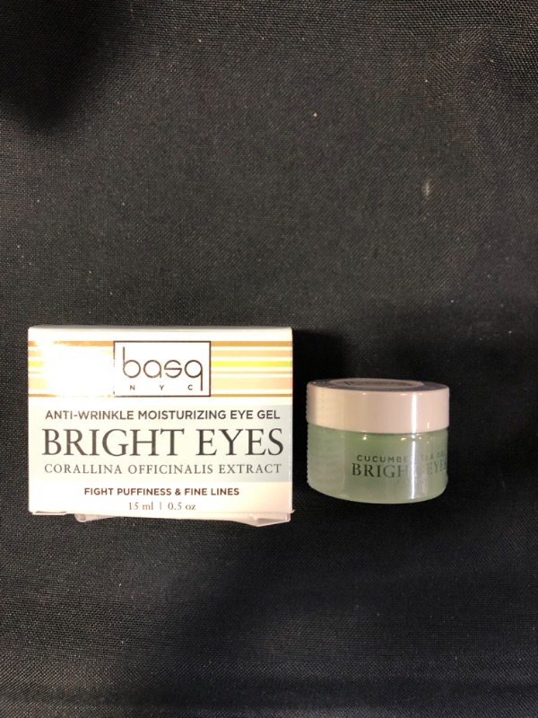 Photo 2 of BASQNYC Cucumber Tea Eye Gel, 0.5oz
