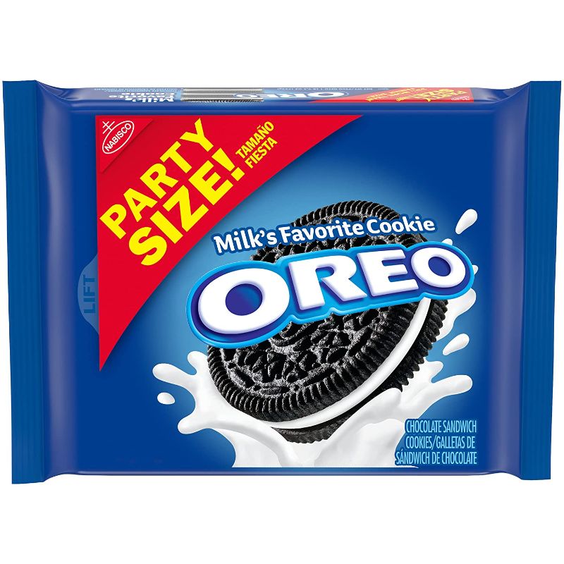 Photo 1 of 3x OREO Chocolate Sandwich Cookies, Party Size, 9.5 Oz
Best Before: Apr 22, 2022