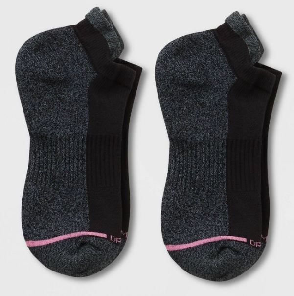 Photo 1 of Dr. Motion Women's 2pk Mild Compression Ankle Socks 4-10

