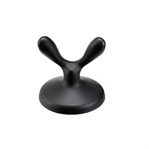 Photo 1 of Amazon Basics AB-BR835-FB Robe Hook-Standard, 1-Piece, 2.53 Inch, Flat Black