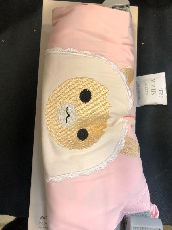 Photo 1 of GAGAKU Doll Carrier Embroidered Pattern Front and Back Soft Cotton Stuffed Animal Carriers for Baby, Alpaca Animal Pattern
