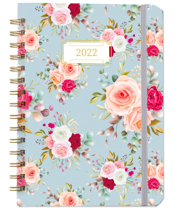 Photo 1 of HBLIFE 2022 PLANNER WITH FLOWERS 2 PACK 