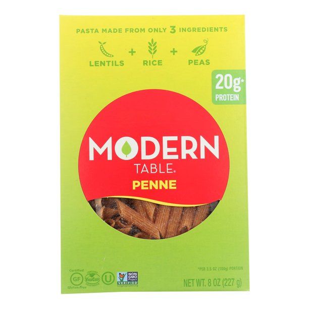 Photo 1 of (6 Pack) Modern Table Lentil Penne Pasta, 8 Oz BB 09/FEB22