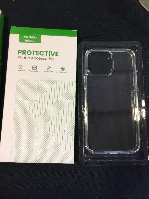 Photo 1 of Olsenms Compatible for iPhone 13 Pro Max Case Clear, Anti-Yellowing Military Grade Protection Compatible for iPhone 13 Pro Max Case 6.7 2021, Shock-Absorbing Scratch-Resistant