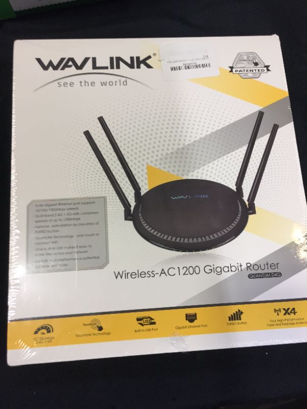 Photo 2 of AC1200 Wireless TouchLink Dual Band Gigabit Ethernet Wi-Fi Router