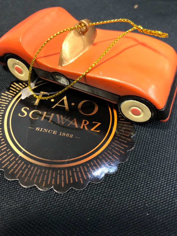 Photo 1 of  FAO Schwarz Roadster Hanging Ornament