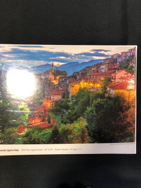 Photo 2 of Colorcraft Puzzles - Lovely Liguria Italy - 1000 Piece Jigsaw Puzzle - Themed Collections - Premium Puzzles for Adults - Bonus Poster Included - 27" x 19" (70 cm x 50 cm)