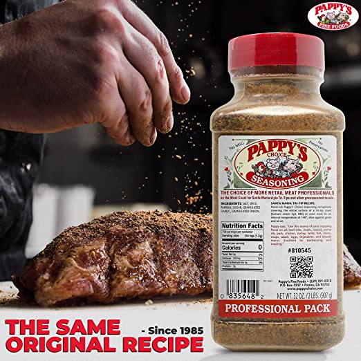 Photo 1 of Pappy's Choice Seasonings - Original. Perfect for bbq and smoked brisket, steak, beef, chicken, fajita, hogs, rib, seafood, bagel, popcorn, jerk, pizza and more. OCT/2023