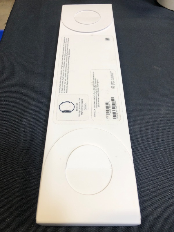 Photo 1 of Apple Watch Series 7 [GPS 45mm] Smart Watch w/ Midnight Aluminum Case with Midnight Sport Band. Fitness Tracker, Blood Oxygen & ECG Apps, Always-On Retina Display, Water Resistant