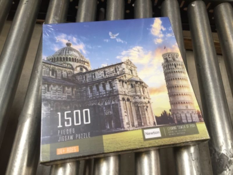 Photo 2 of Newtion 1500 Piece Kids Adult Puzzle - Leaning Tower of Pisa - Large, 32" L x 24" W, Jigsaw Puzzles Educational Intellectual Decompressing Fun Game