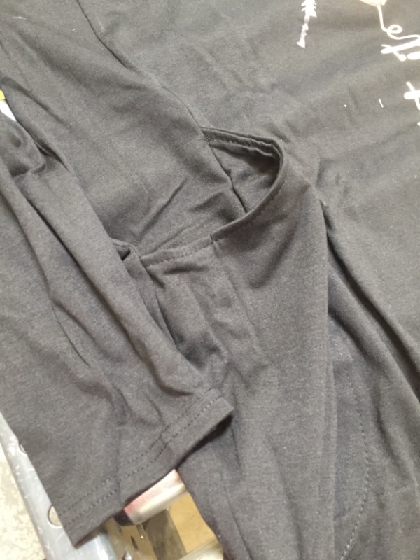 Photo 3 of JiaMa Let it be Long Sleeve Loose Pocket Oversize Tunic Dress with Pockets --- SIZE XL