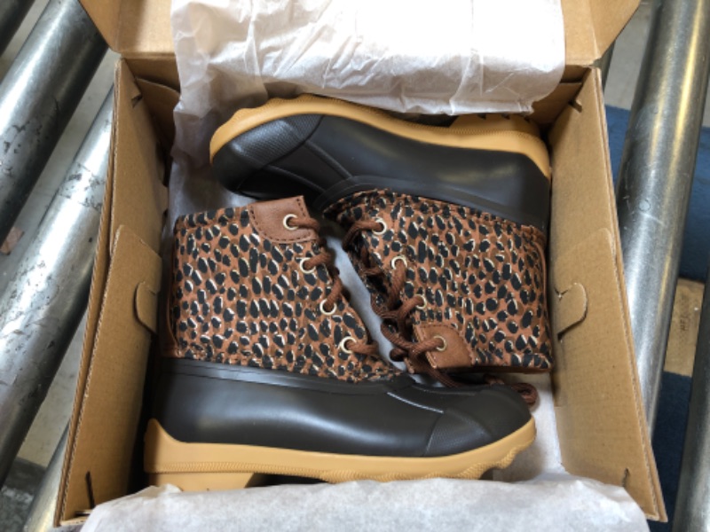 Photo 2 of SPERRY GIRLS PORT BOOT RAIN BOOT - LEOPARD